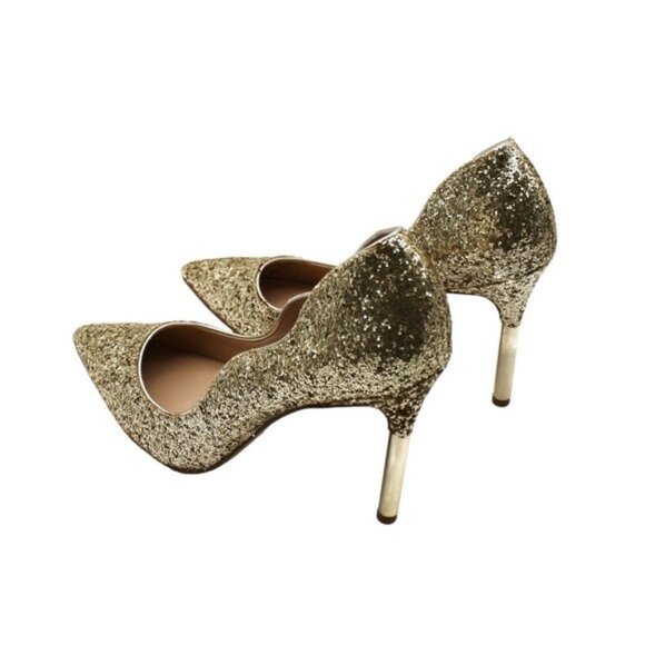 Jewel Badgley Mischka Womens Riley II Iridescent Evening Pointed Toe Heels - Picture 5 of 7